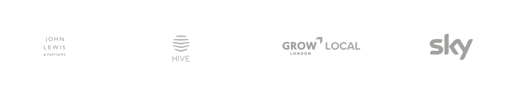 Trusted by John Lewis & Partners, Hive, Grow London Local, and Sky