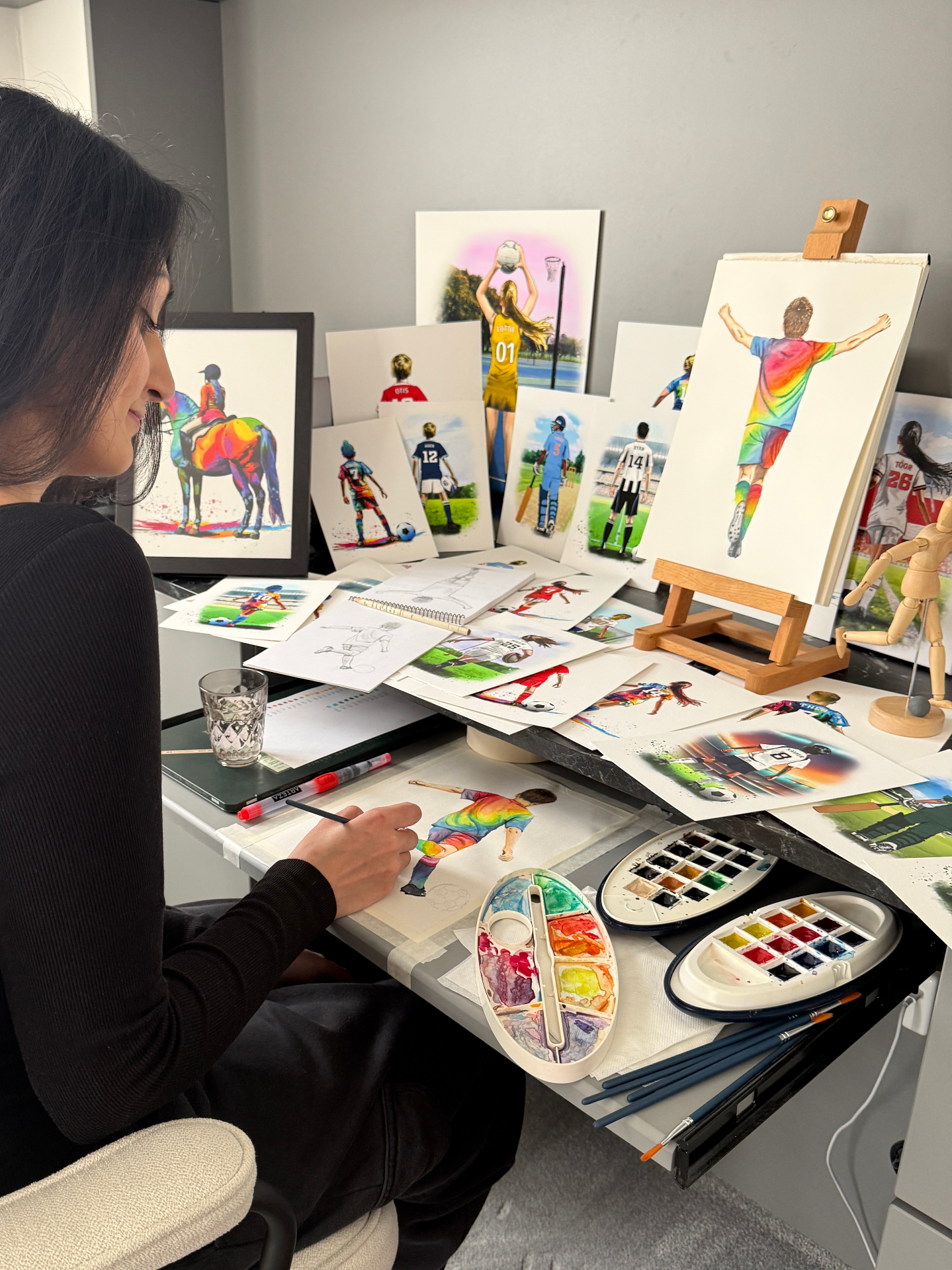 Helping an independent artist stand out in an AI-powered world.
