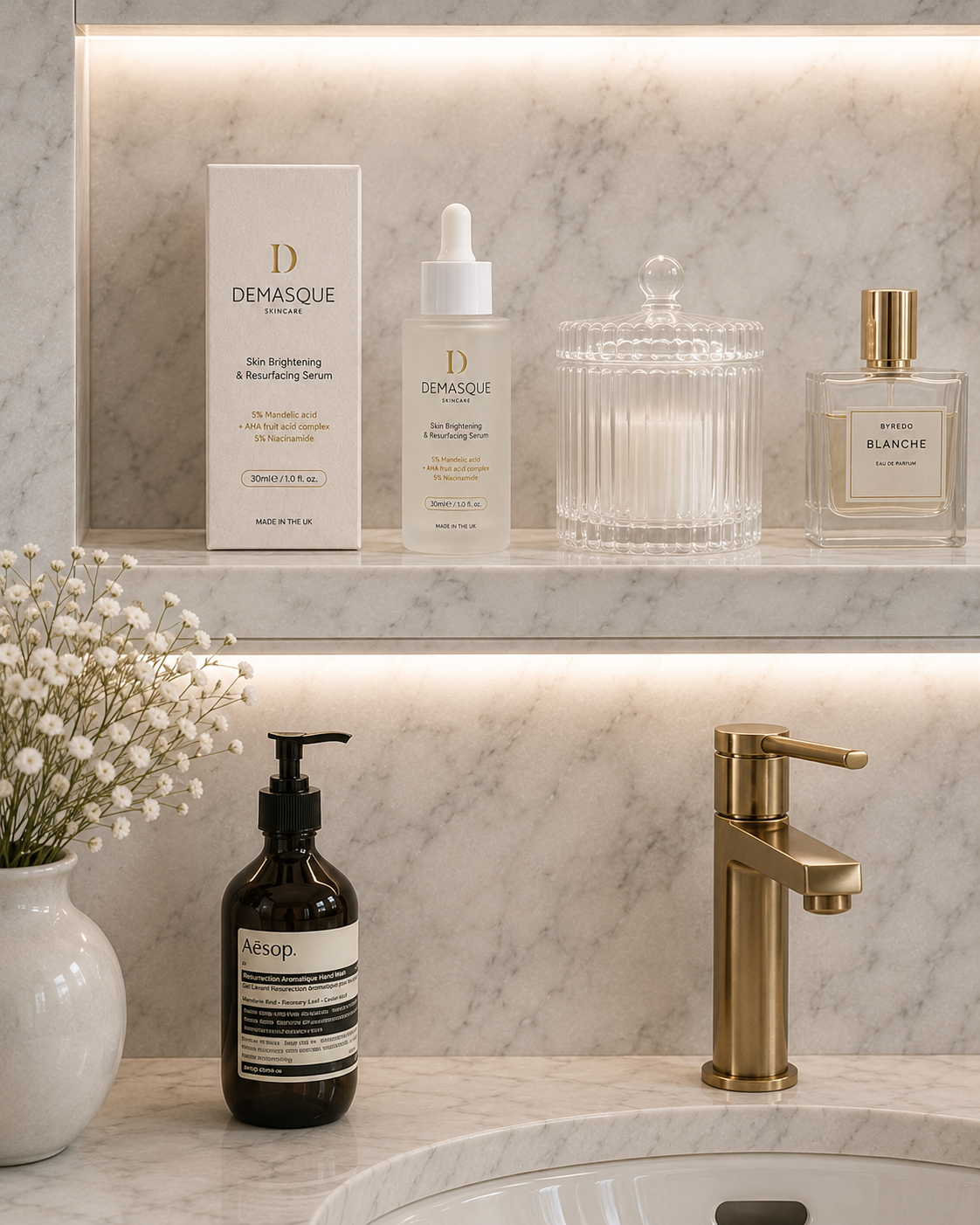 Bringing a beauty brand to life, from concept to launch.